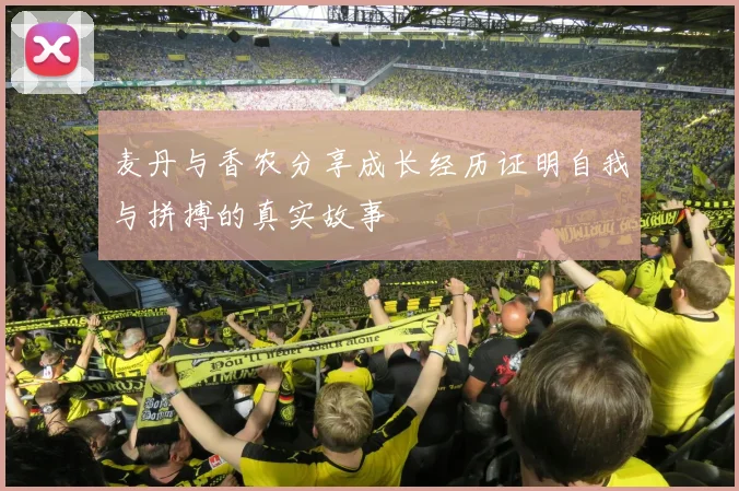 麦丹与香农分享成长经历证明自我与拼搏的真实故事